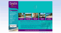 Desktop Screenshot of paradisevillapr.com